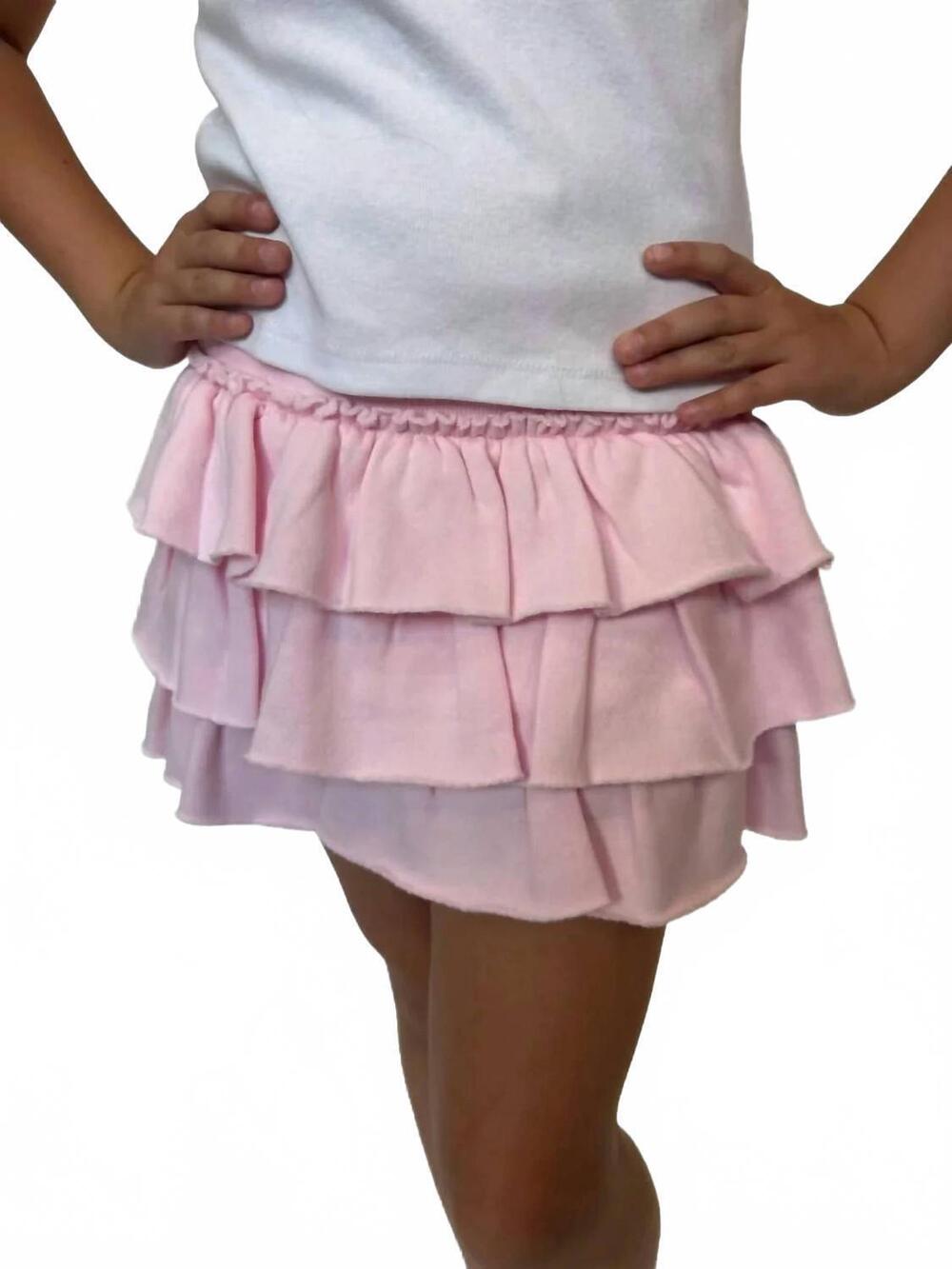 NEW KATIE J NYC girl's shane skort in ballet pink